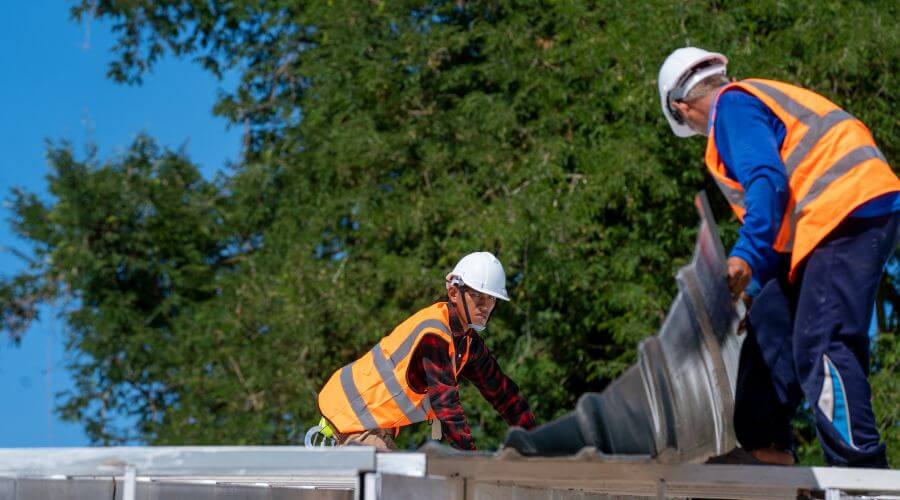 Professional metal roof installation in Orient, OH